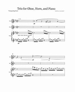 Trio for Oboe, Horn, and Piano